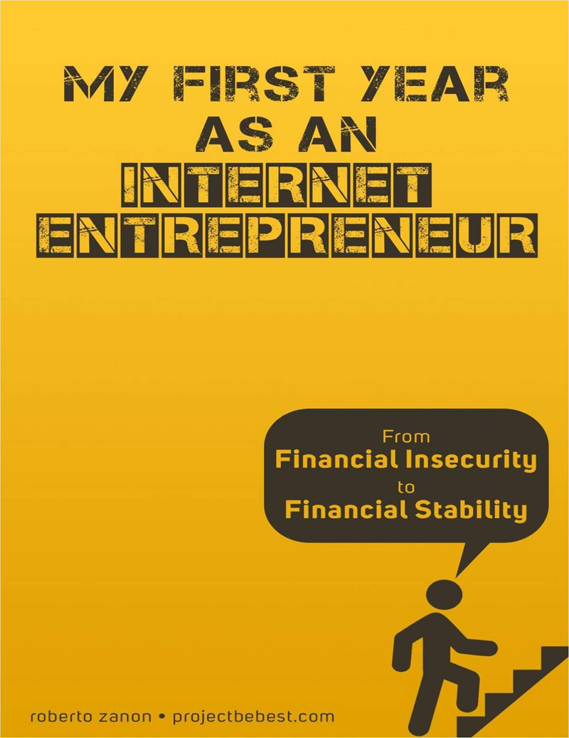 My First Year as an Internet Entrepreneur Screenshot