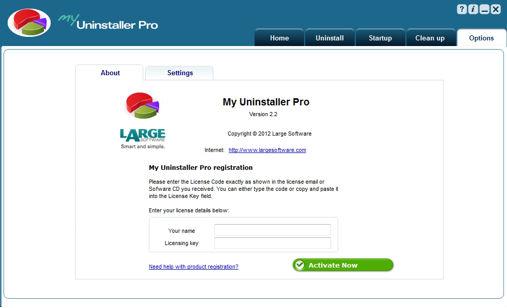 Uninstallation Software, My Uninstaller Pro Screenshot