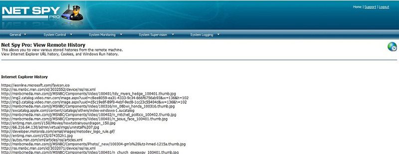 Network Security Software, Net Spy Pro Screenshot