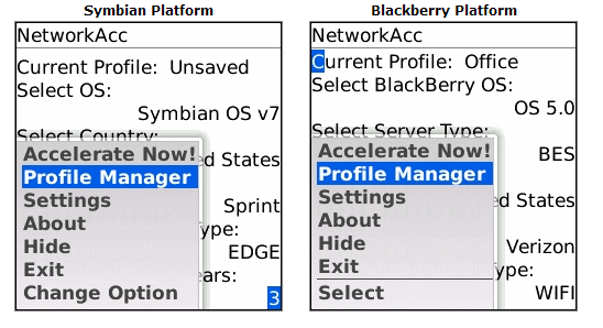NetworkAcc, Development Software, Development Tools Software Screenshot
