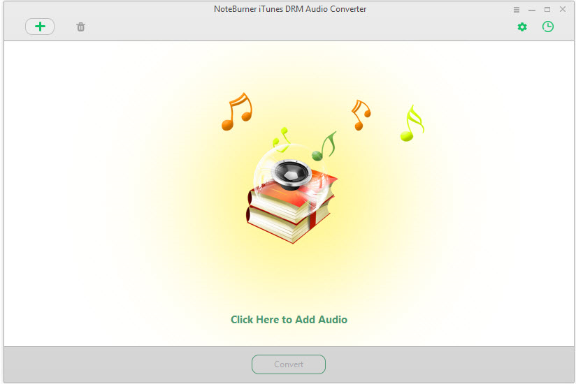 NoteBurner iTunes DRM Audio Converter Screenshot