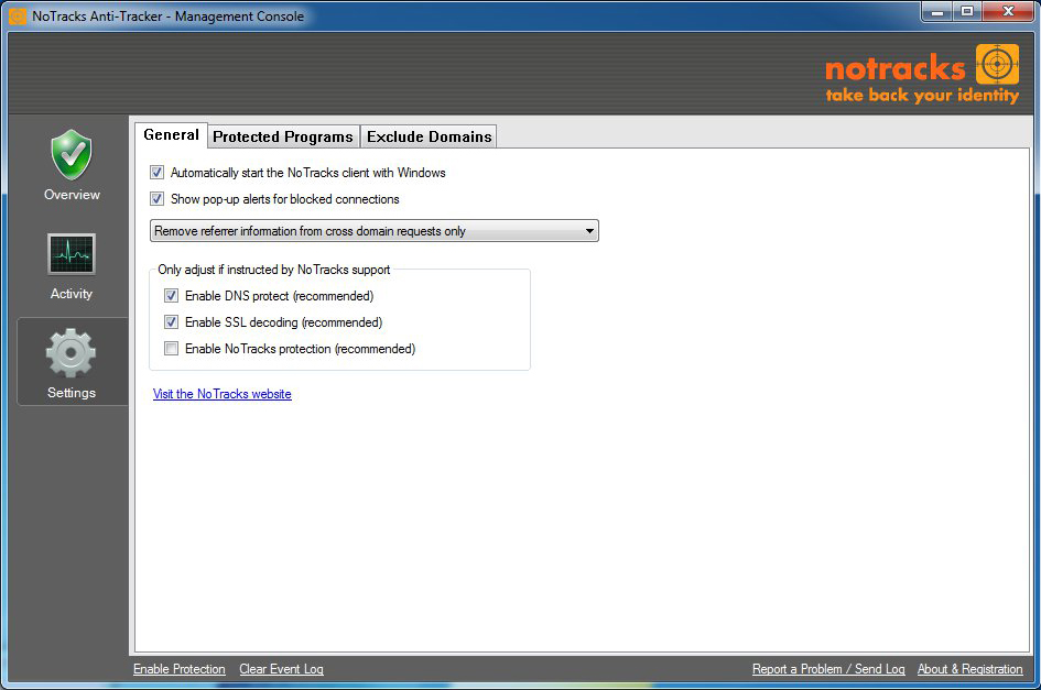 Website Security Software Screenshot