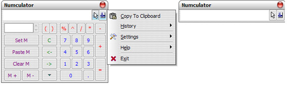 Numculator, Productivity Software Screenshot