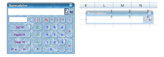 Calculator Software, Numculator Screenshot