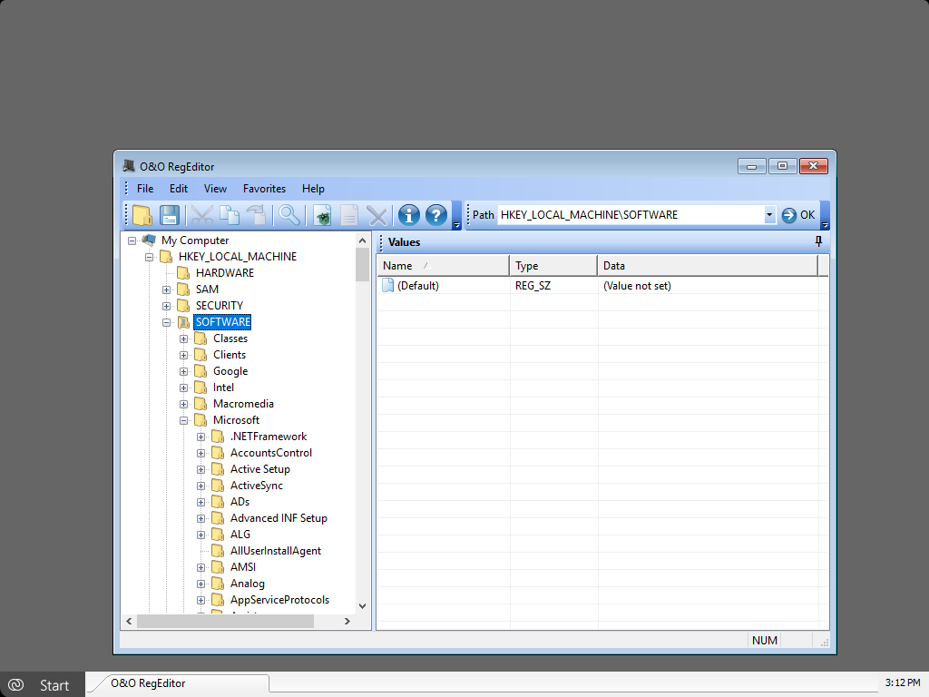Other Utilities Software, O&O BlueCon 16 Admin Edition Screenshot