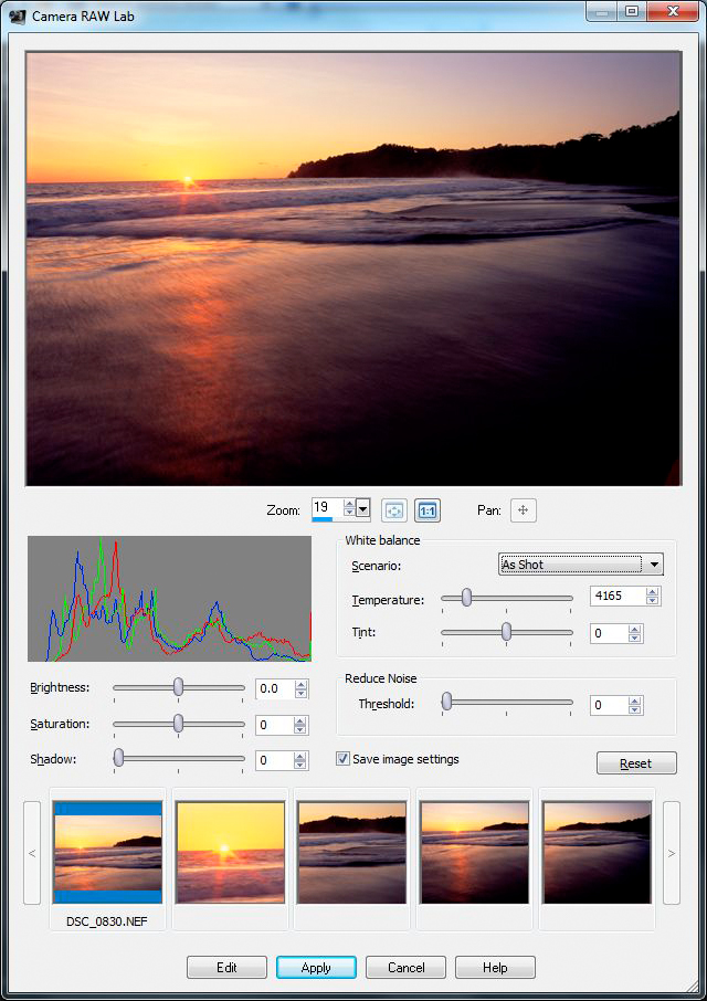 PaintShop Photo Pro X5 Screenshot