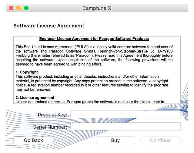 Paragon Camptune, Software Utilities, Hard Drive Software Screenshot