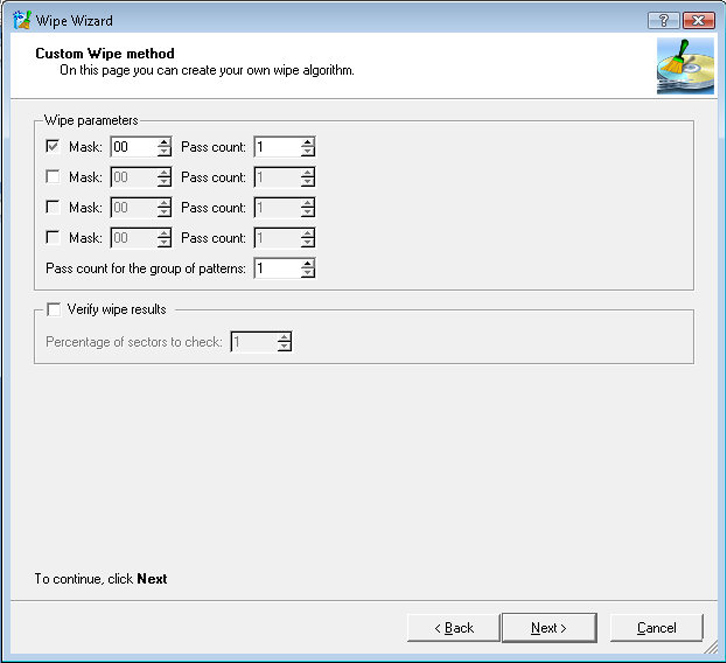 Deletion Software, Paragon Disk Wiper Professional Screenshot