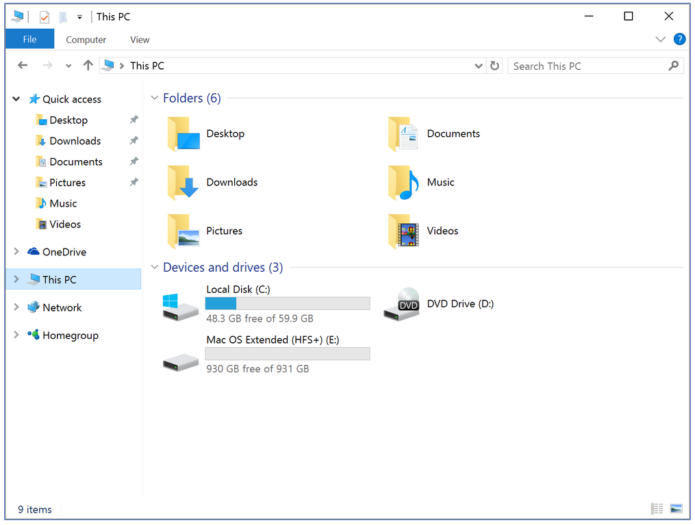 Paragon Mac Bundle: NTFS for Mac 14 and HFS+ for Windows 10, Software Utilities, Other Utilities Software Screenshot
