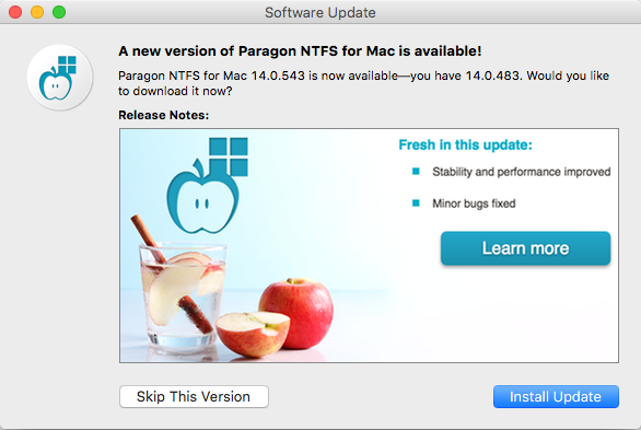 Paragon driver for mac