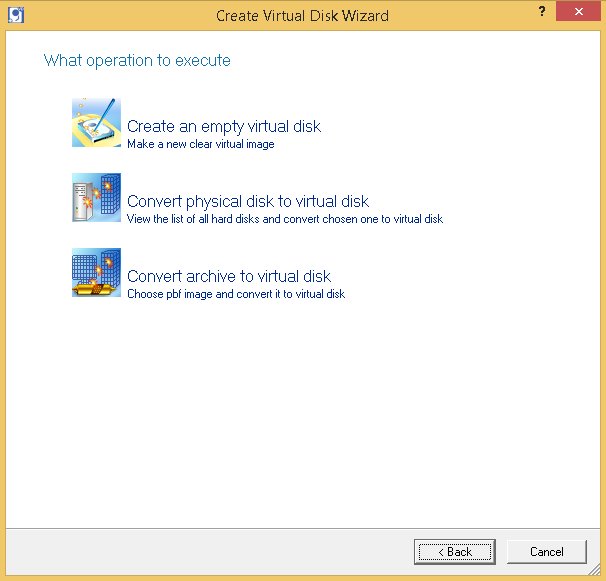 Software Utilities, Paragon Virtualization Manager 14 Professional Screenshot