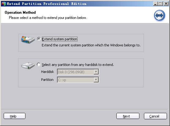 Partition Assistant Professional Edition, Hard Drive Software Screenshot