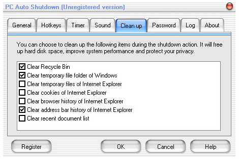 Software Utilities, PC Auto Shutdown Screenshot