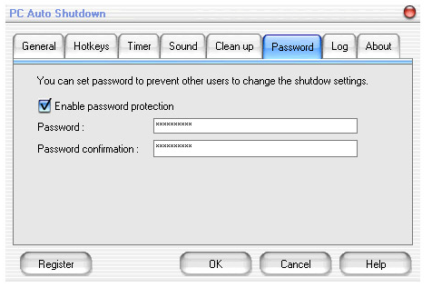 Software Utilities, Auto Shutdown Software Screenshot