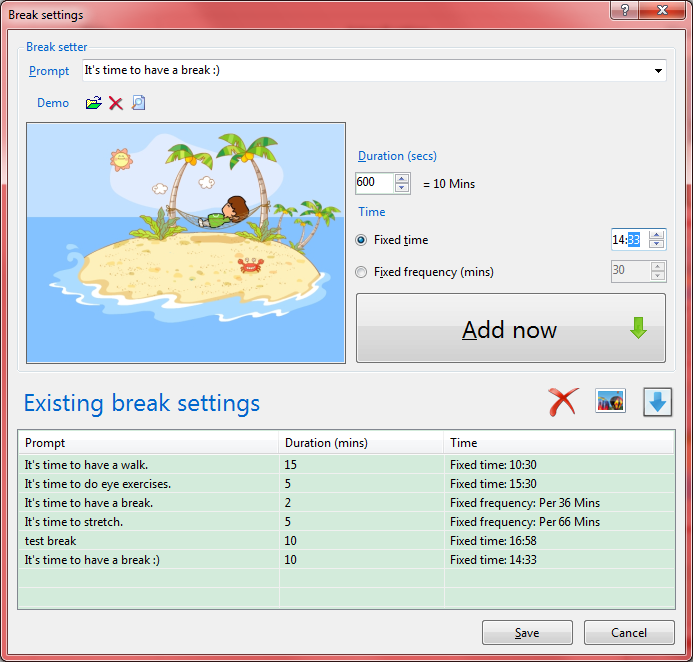 Health Software Screenshot