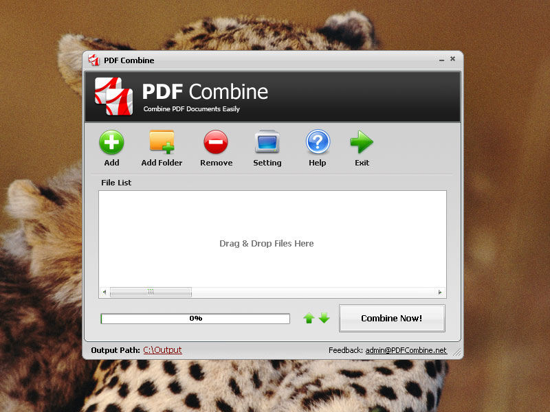 PDF Combine Screenshot