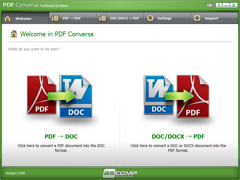 PDF Conversa Screenshot