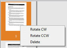 PDF Scan Pro, PDF Utilities Software Screenshot