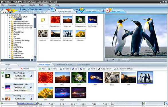 Photo DVD Maker Pro Screenshot