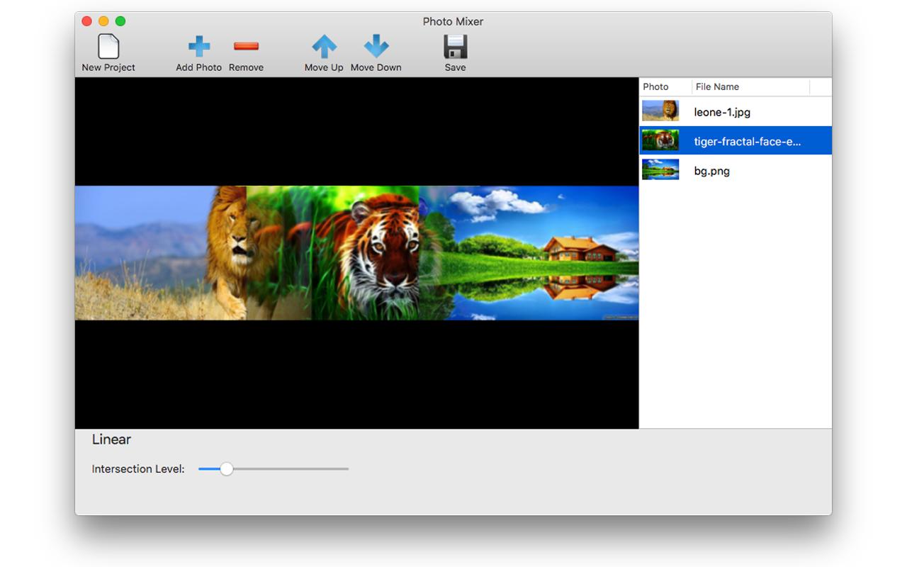 Photo Mixer, Design, Photo & Graphics Software Screenshot