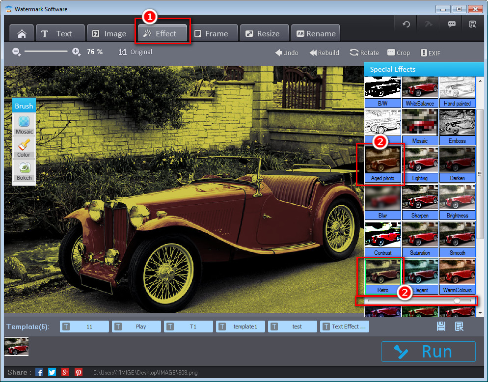 Watermark Software, Photo Watermark Software Screenshot