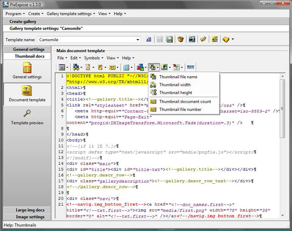 PixExpose, Design, Photo & Graphics Software Screenshot