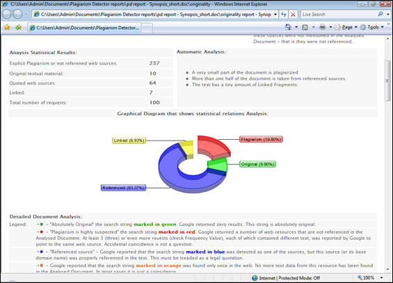 Other Utilities Software, Plagiarism-Detector Screenshot