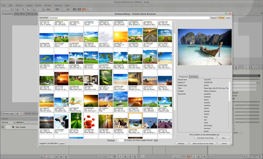 PostworkShop Pro Edition Screenshot