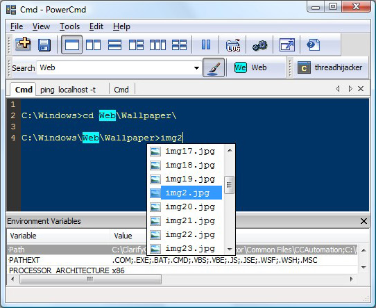 PowerCmd Screenshot