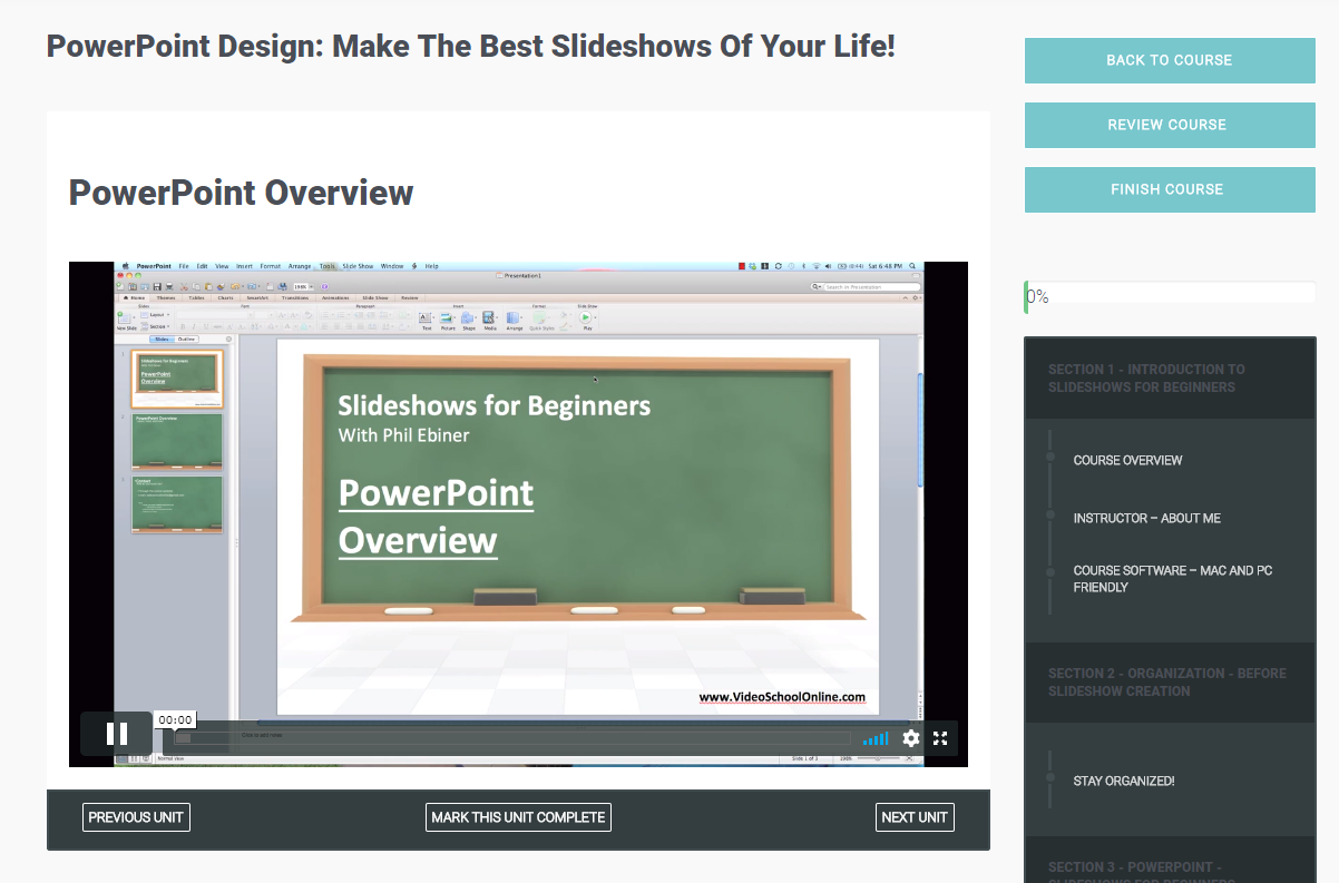 PowerPoint Design: Make The Best Slideshows Of Your Life! Screenshot