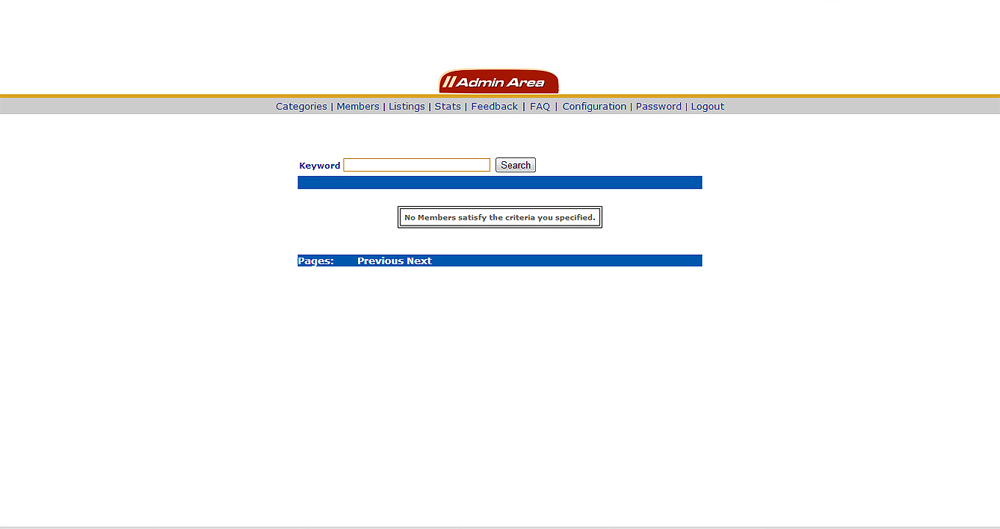 PPC Script, Website Builder Software Screenshot