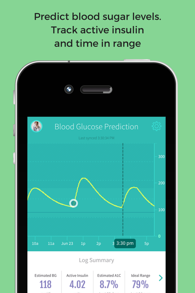 PredictBGL Diabetes 6 Month Plan Screenshot