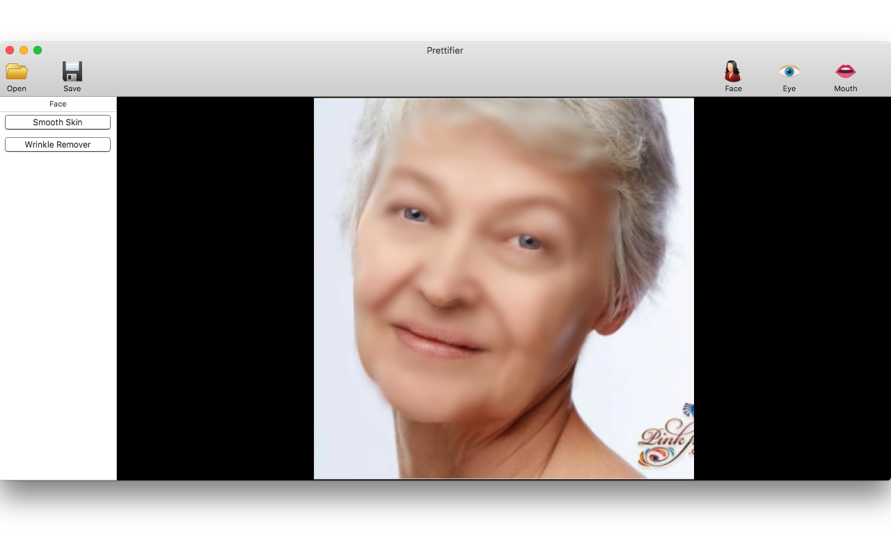 Beauty Retouch, Design, Photo & Graphics Software Screenshot