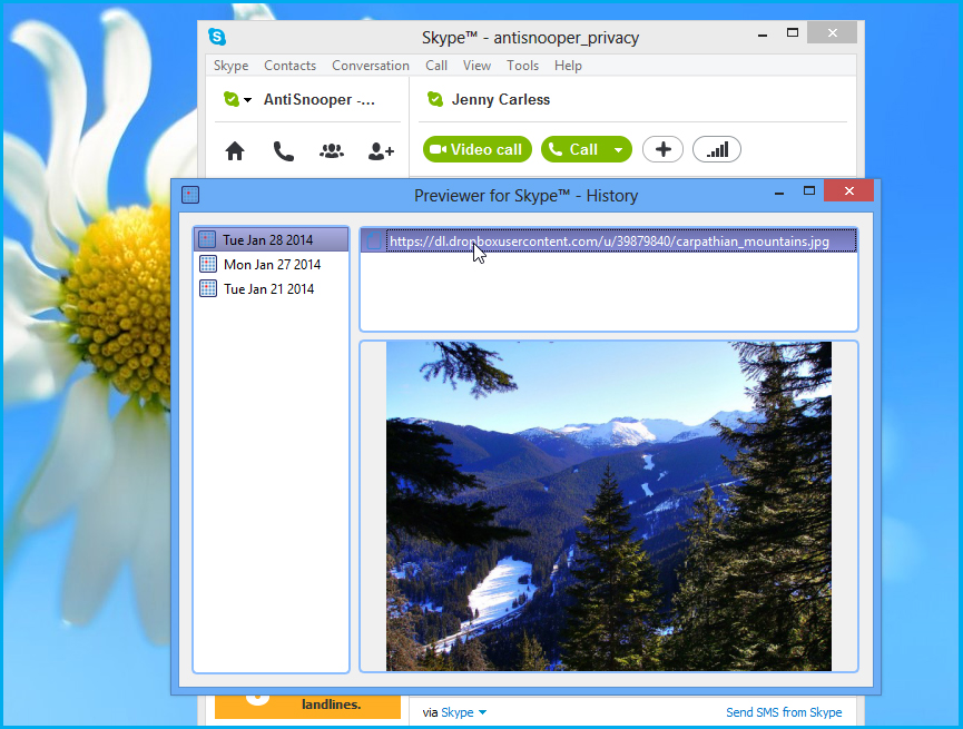 Instant Messaging Software Screenshot