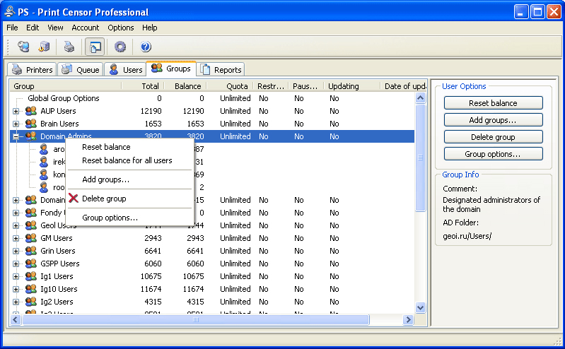 Print Censor Professional, Software Utilities Screenshot