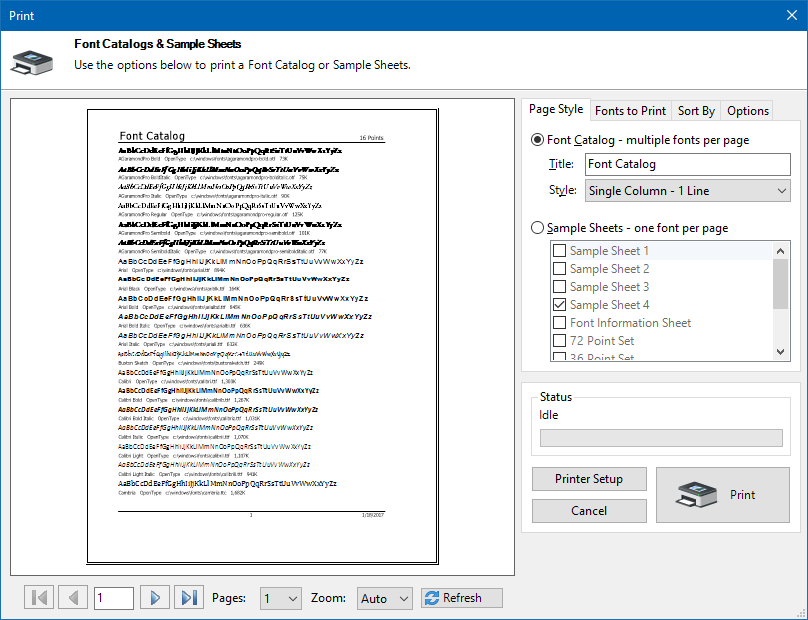 Design, Photo & Graphics Software, Fonts and Font Tools Software Screenshot