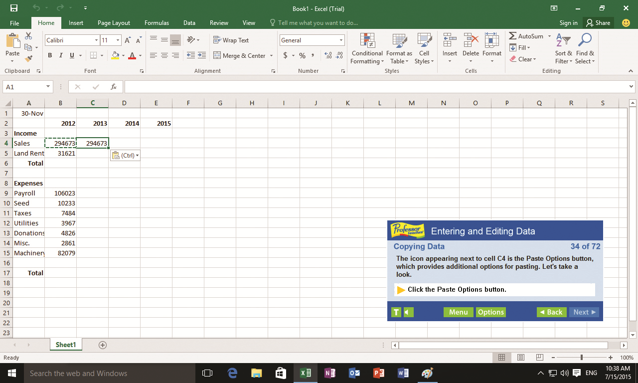 excel 2019