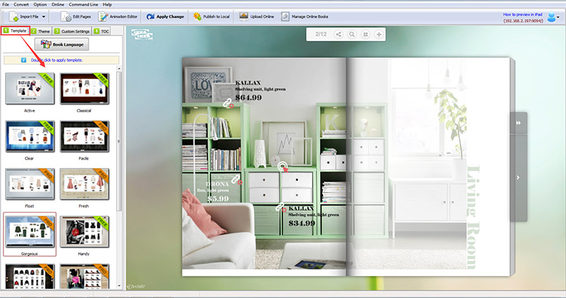 Graphic Design Software, PubHTML5 flipbook maker 1 year Platinum Plan Screenshot