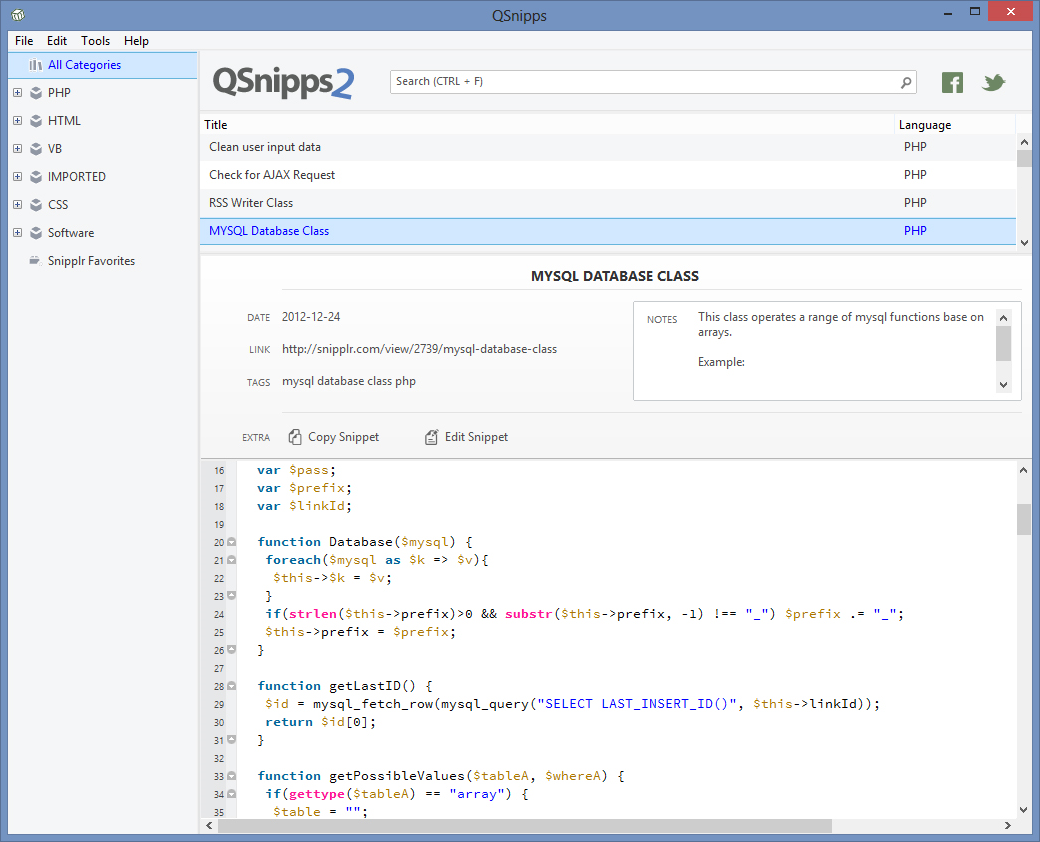 QSnipps Cross-Platform Screenshot