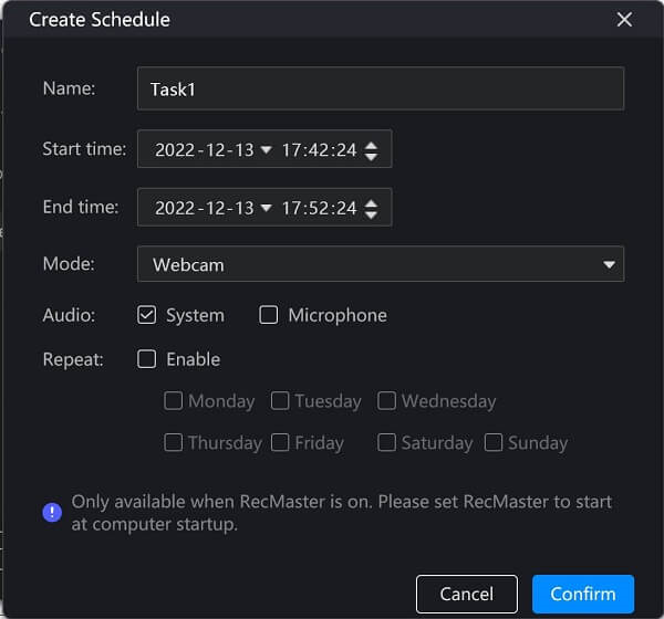 RecMaster - Screen Recorder (1 Year License) Screenshot 9