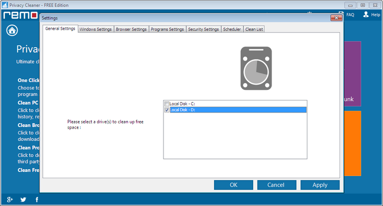 Deletion Software Screenshot