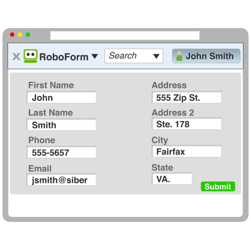 Security Software, RoboForm Desktop Screenshot