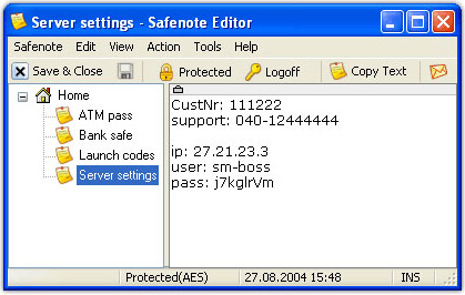Password Manager Software, RoboForm2Go v7 Screenshot