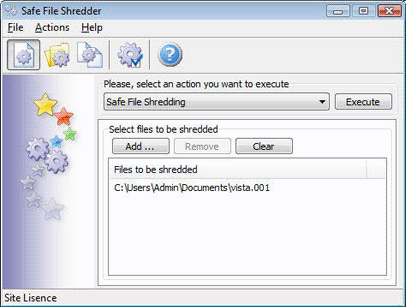 Safe File Shredder Screenshot