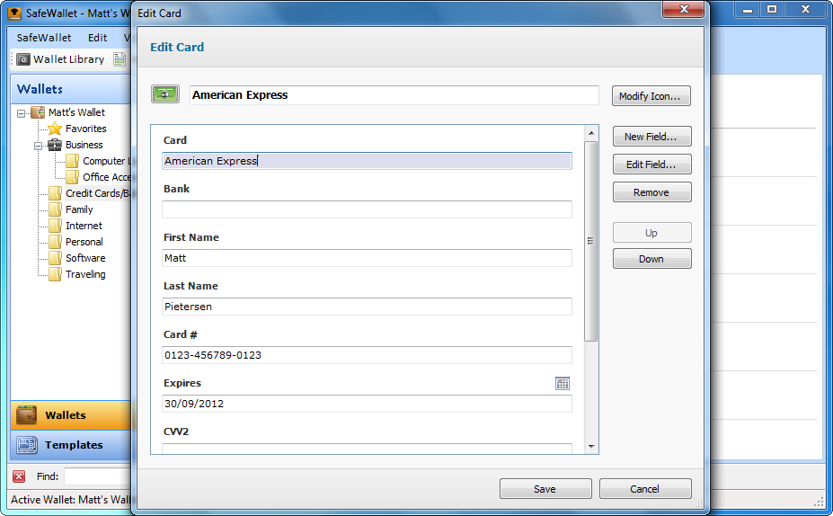 Password Manager Software Screenshot