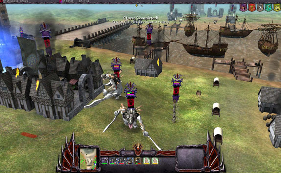 Games Software, SAGA MMO RTS Screenshot