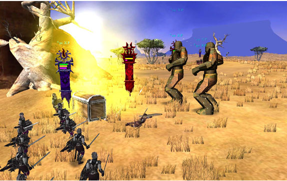 SAGA MMO RTS, Games Software Screenshot