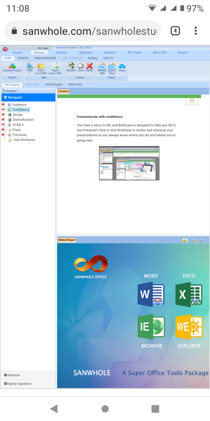 Productivity Software, Sanwhole Studio 365 Screenshot