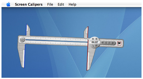 Measurement Software Screenshot