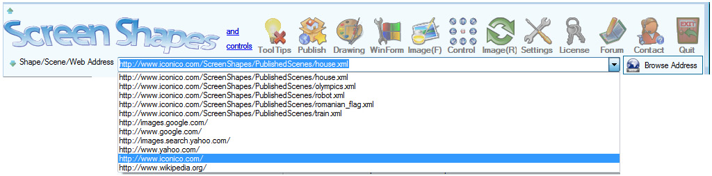 Screen Shapes and Controls Screenshot 14